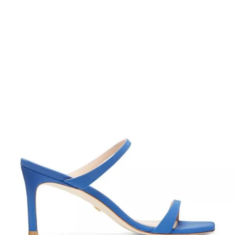 Stuart Weitzman Aleena 75 Sapphire Sandals